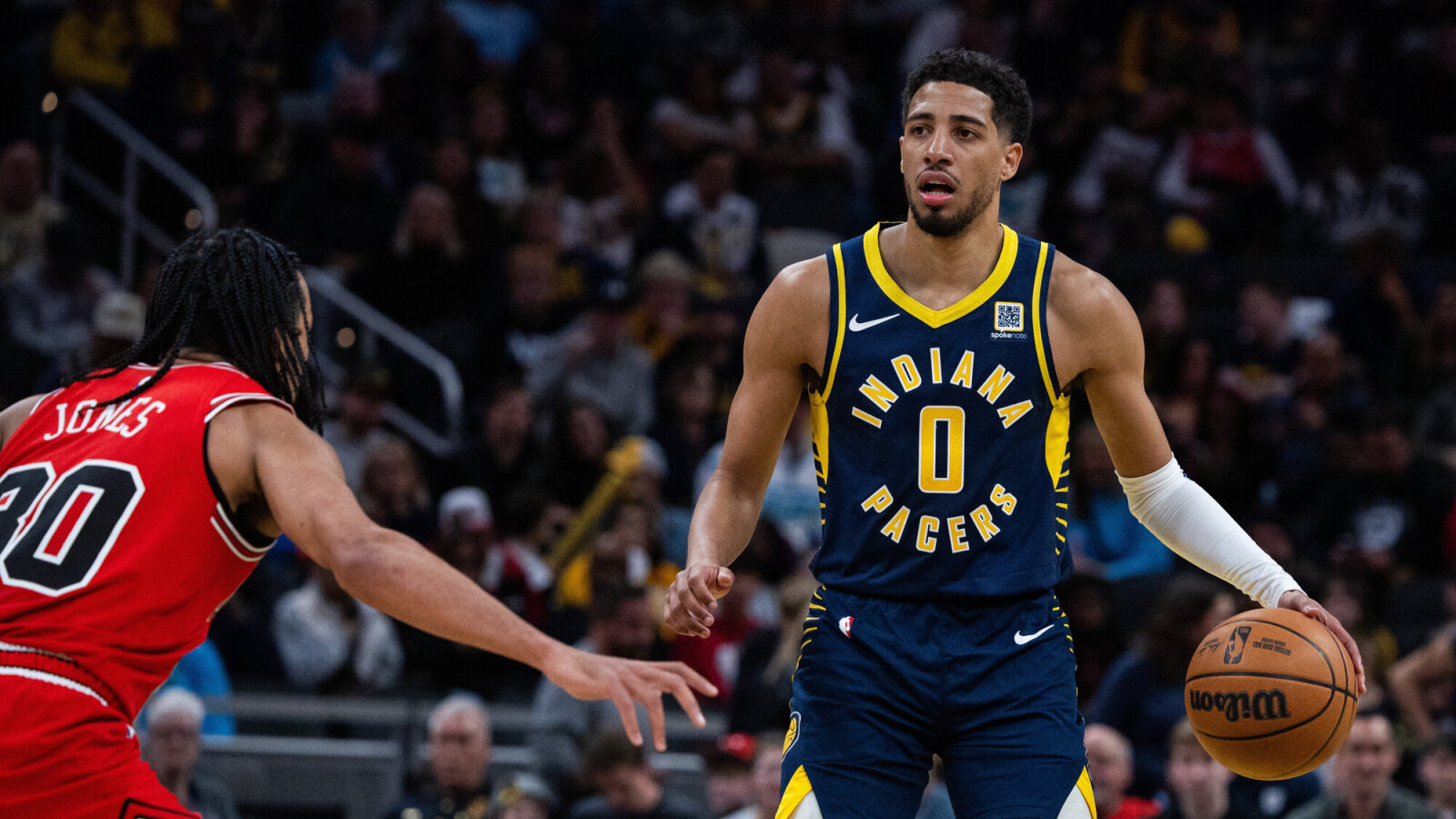 Tyrese Haliburton WWE fan