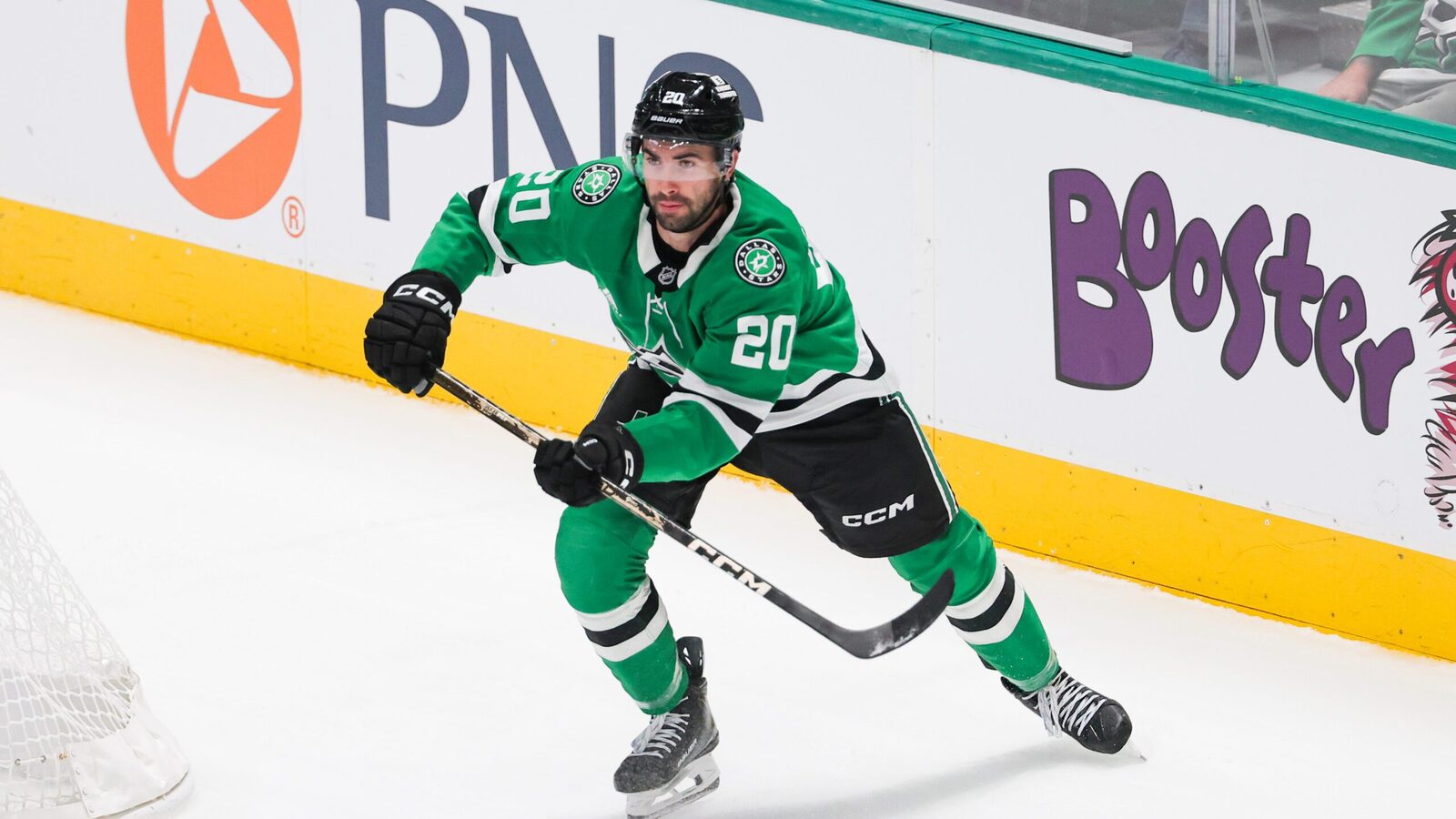 Stars’ Kyle Capobianco exits game vs. Devils with lower-body injury