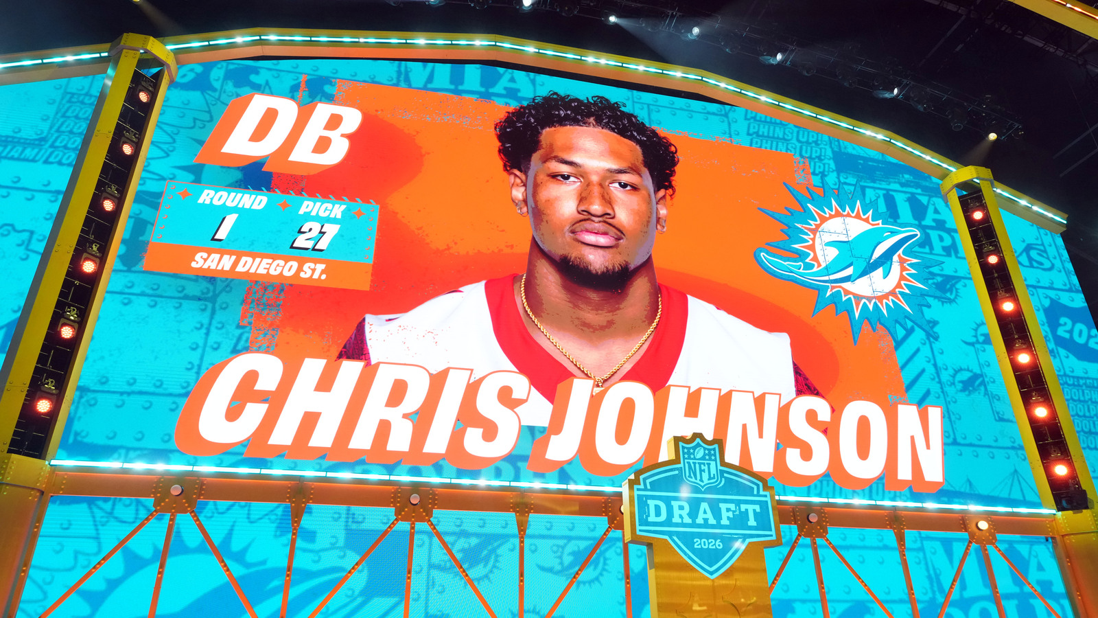 Trade details: Dolphins move up for CB Chris Johnson