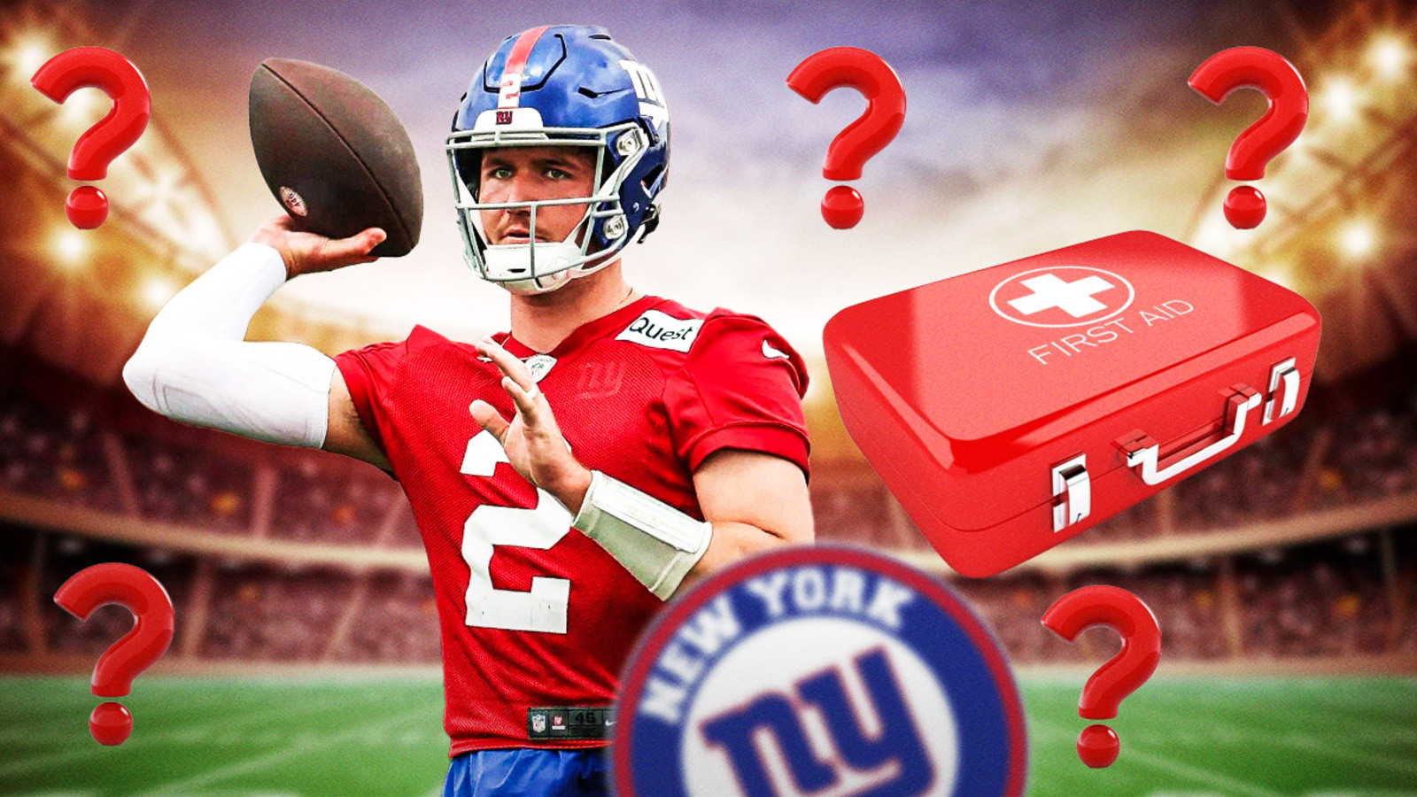Giants’ Drew Lock gets official injury diagnosis Yardbarker