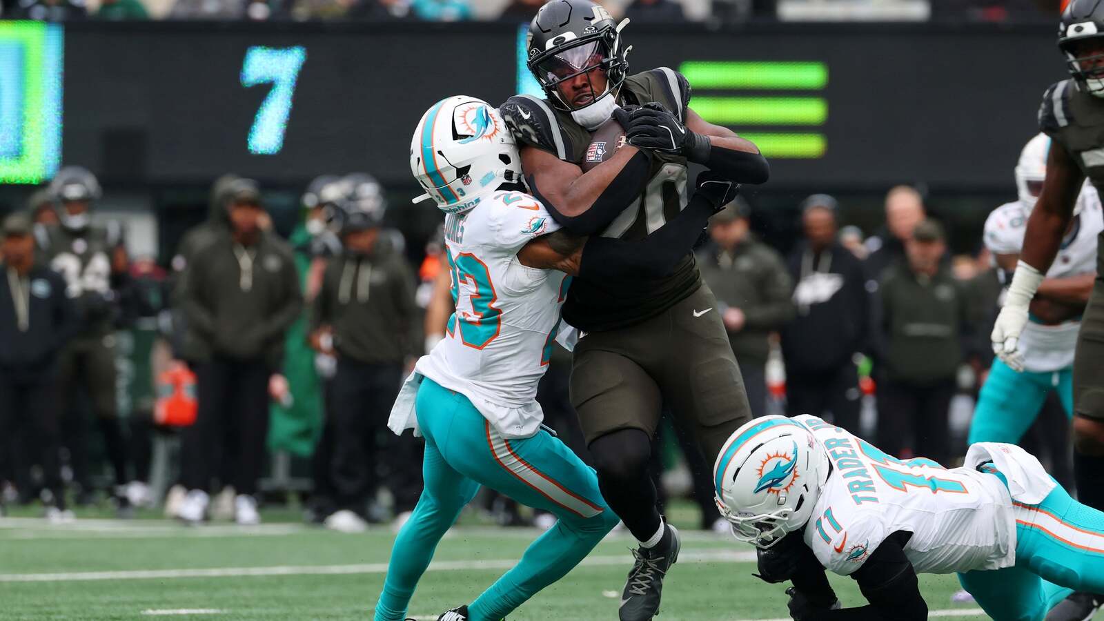 It sounds like the Miami Dolphins are catching a last minute break on game day against the New York Jets