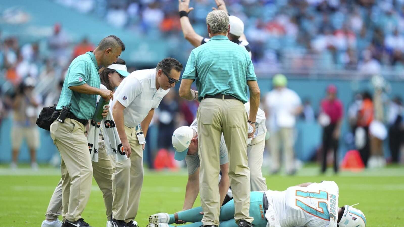 Dolphins Rookie Linebacker Trey Moore to Undergo Ankle Surgery