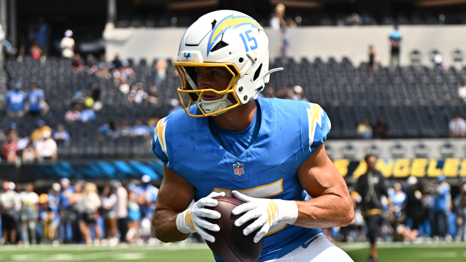 Jim Harbaugh Updates on Ladd McConkey's Rib Injury After Chargers' Week 1 Loss