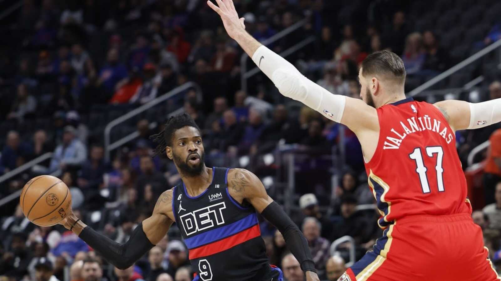 Jonas Valanciunas guides Pelicans over Pistons Yardbarker
