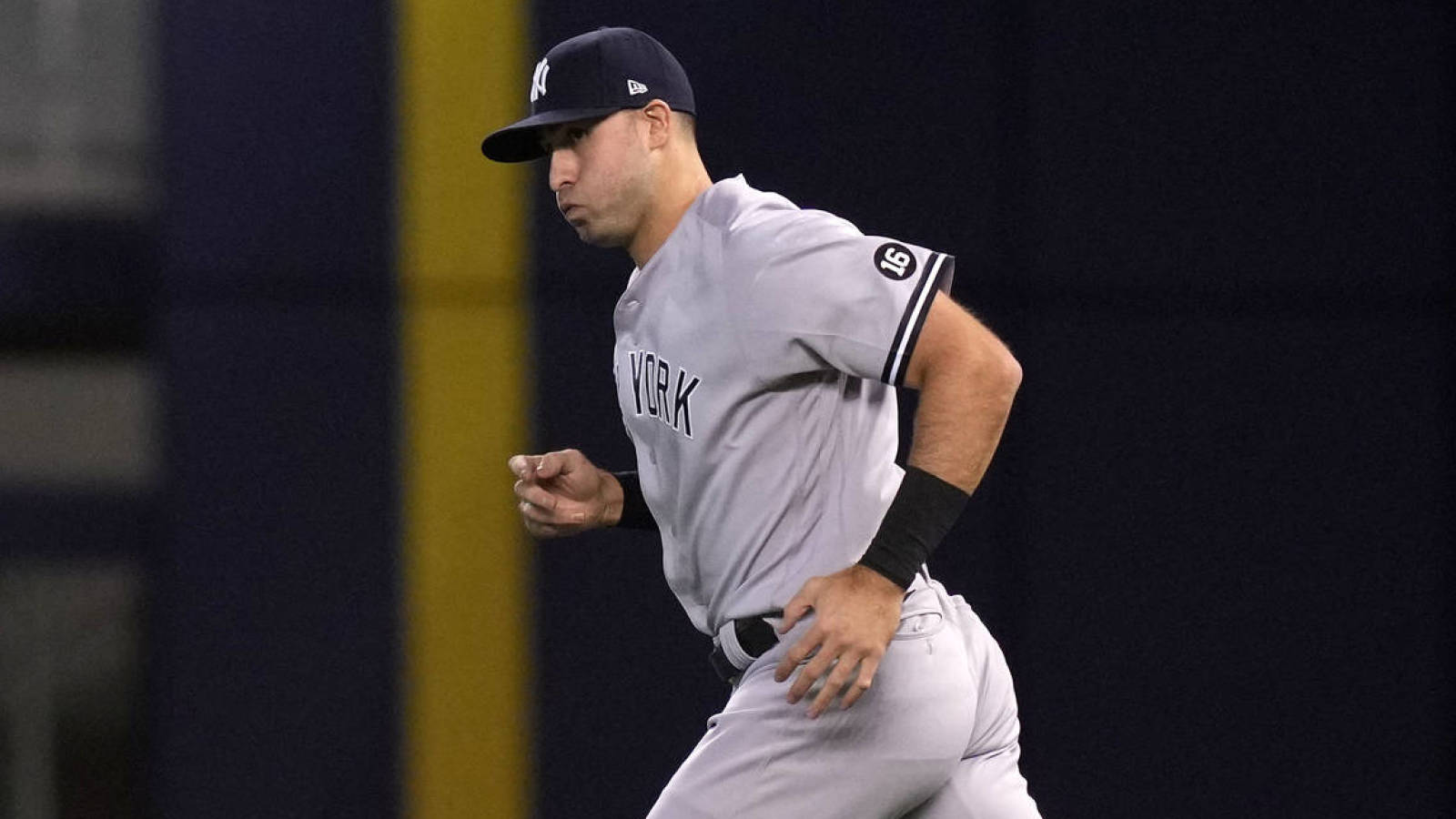 Joey Gallo shaved, took Alex Rodriguez's number for Yankees