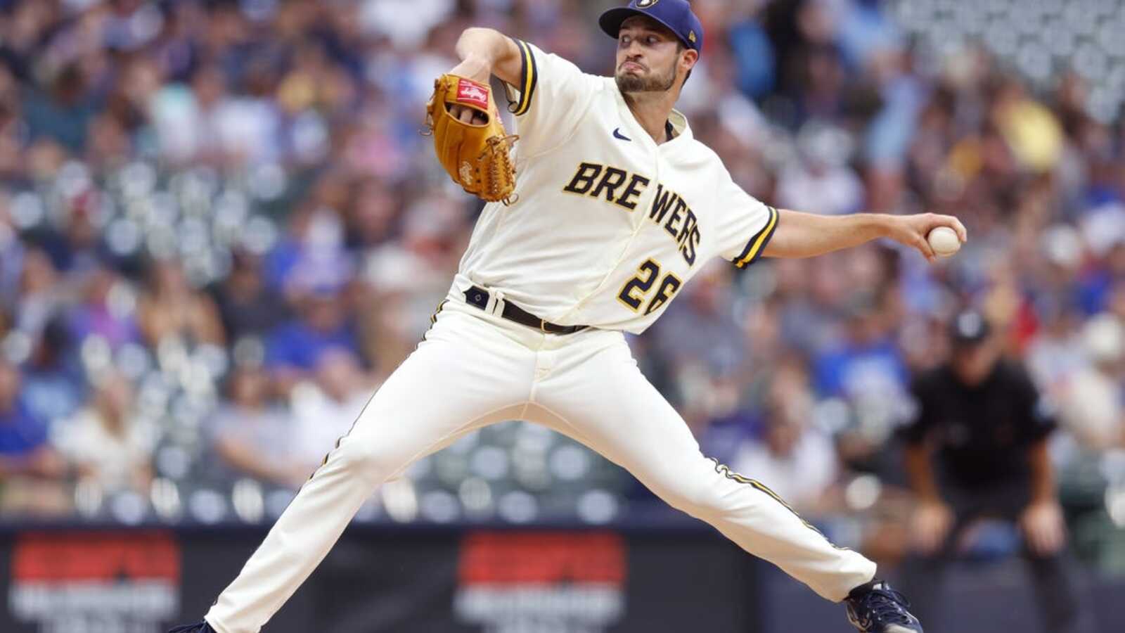 Brewers’ Aaron Ashby to face Red Sox, build on recent success