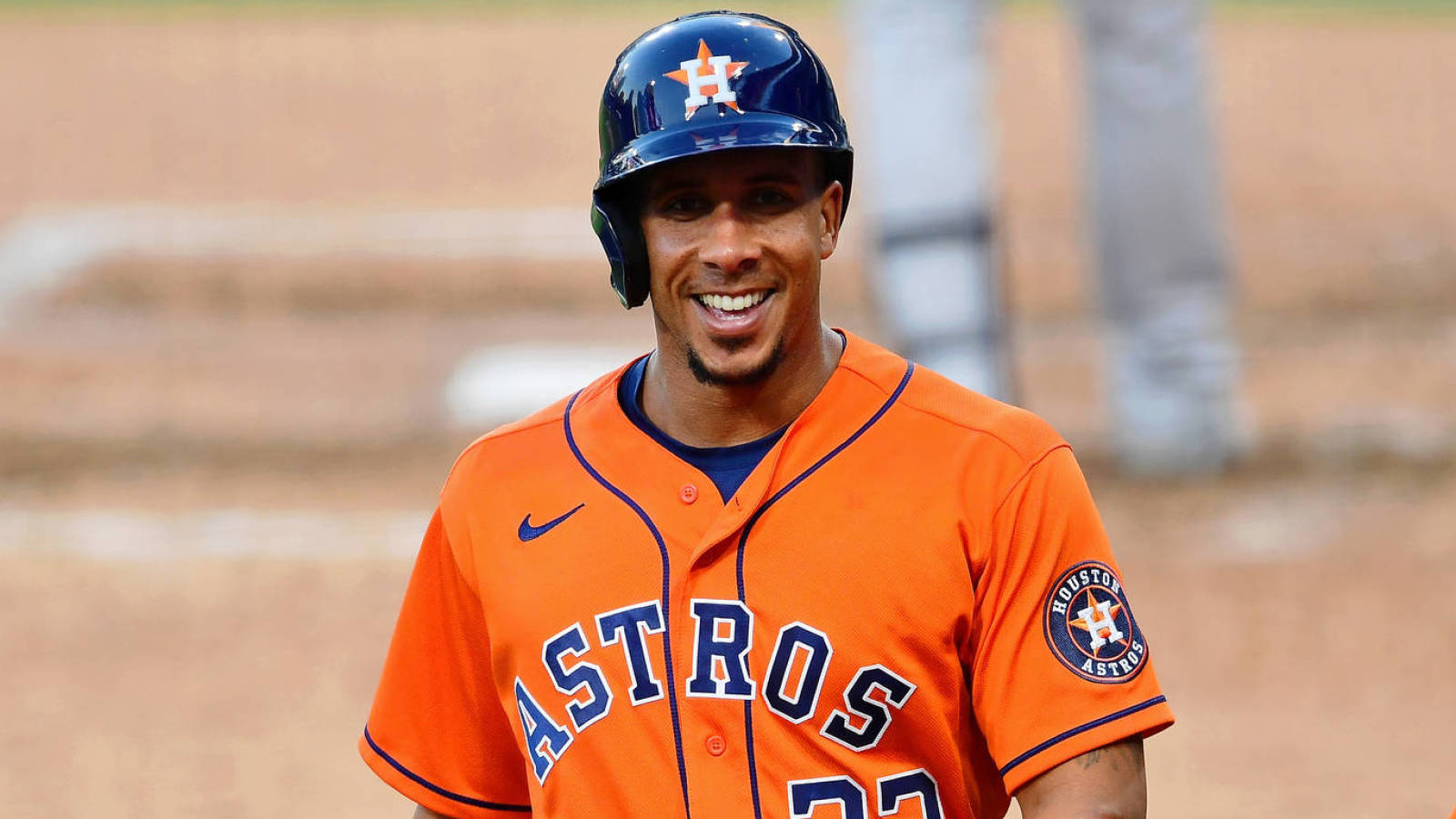 Astros have discussed new deal with Brantley