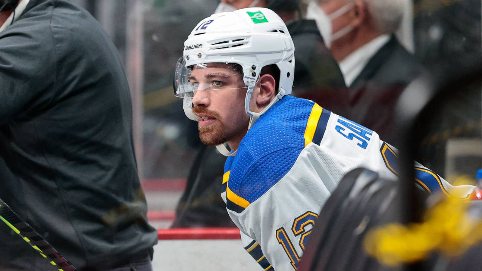 Blues commerce Zach Sanford to Senators for Logan Brown, 2022 conditional choose