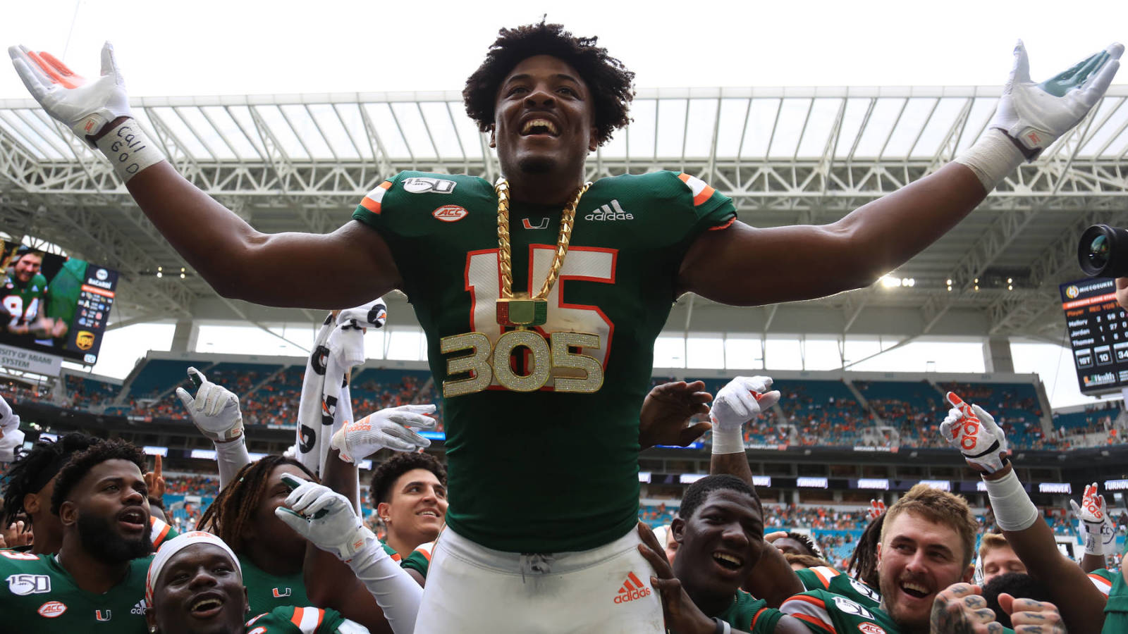 Miami DE Gregory Rousseau opts out of 2020 season | Yardbarker