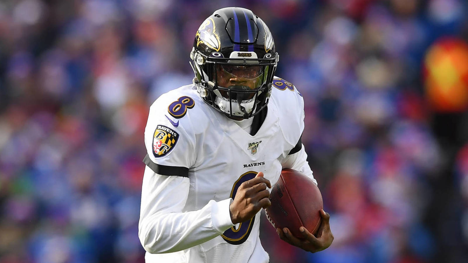 Watch Lamar Jackson throws stunning 61yard TD pass while being