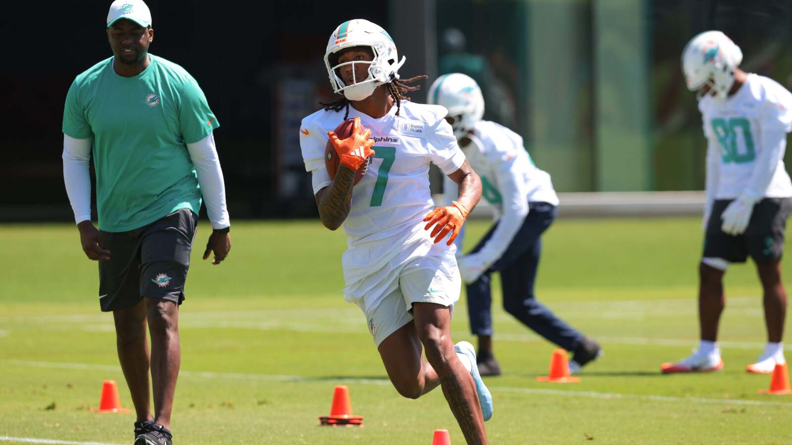 Miami Dolphins GM Provides Update on Rookie WR Caleb Douglas