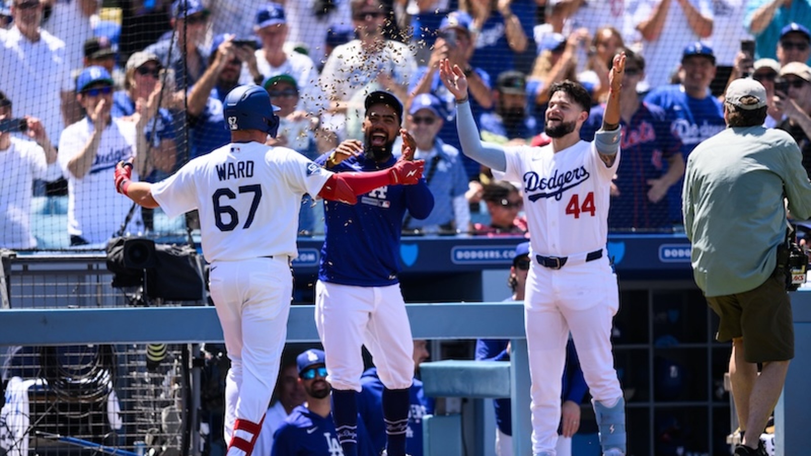 Recap: Ryan Ward Hits 1st HR & Dodgers Score In 7 Straight Innings To Defeat Phillies