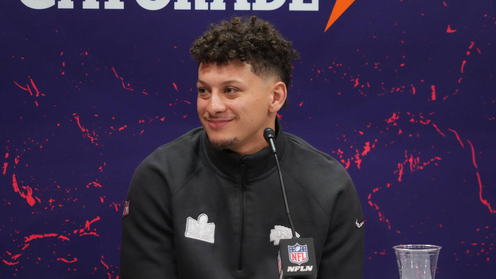Mahomes discusses being labeled the 'villain' in Super Bowl LVIII