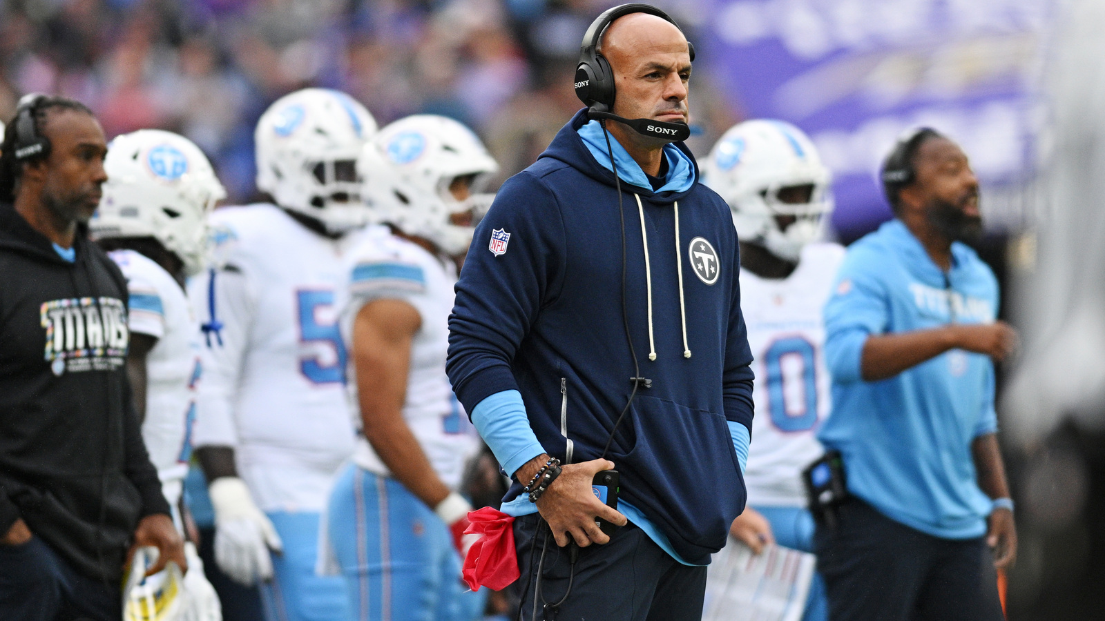 Robert Saleh keeps painting a target on his own back, and his Jets history explains why the Titans are buying it for now