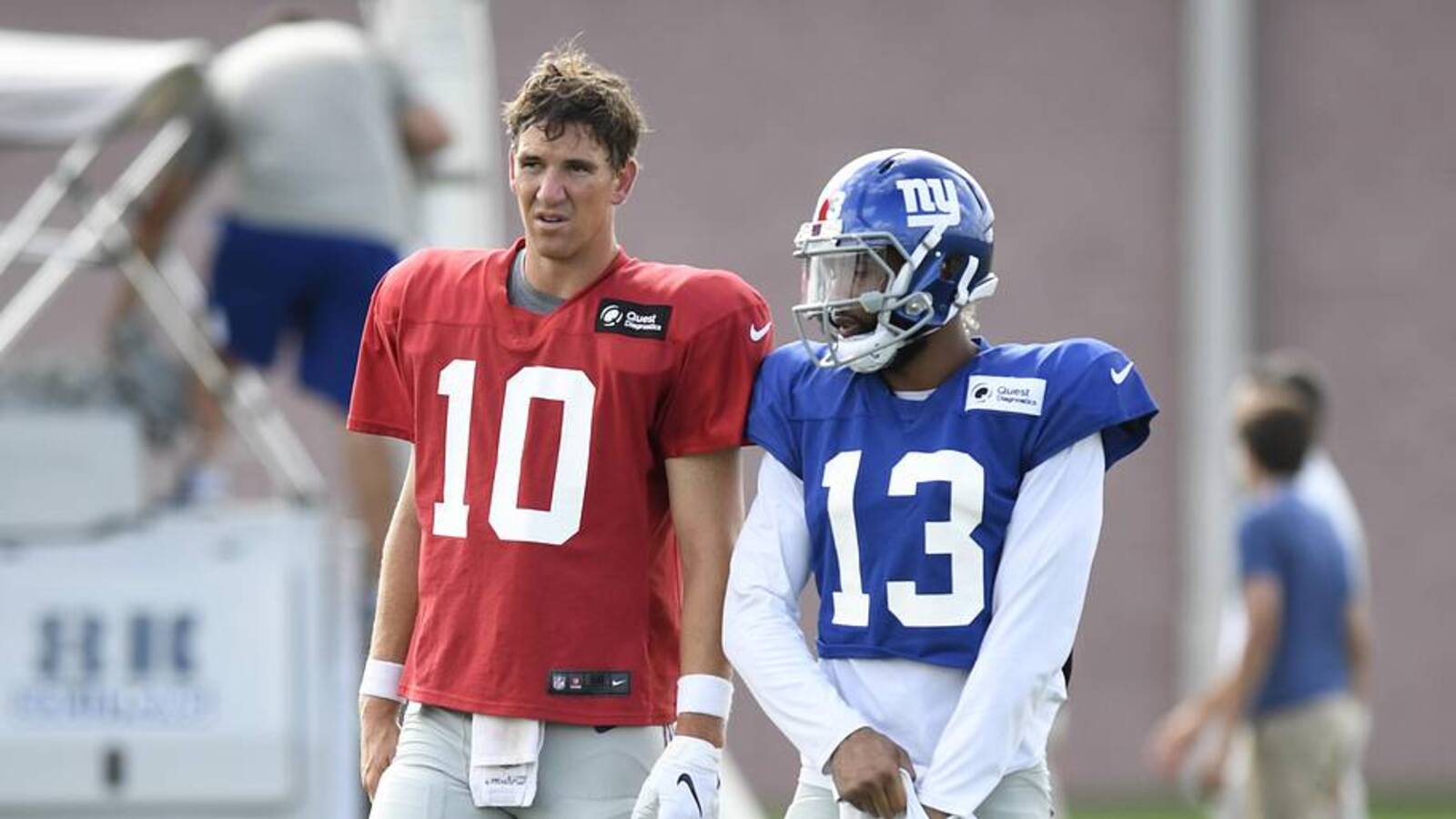 Eli Manning Reacts to Odell Beckham Jr.'s Giants Return