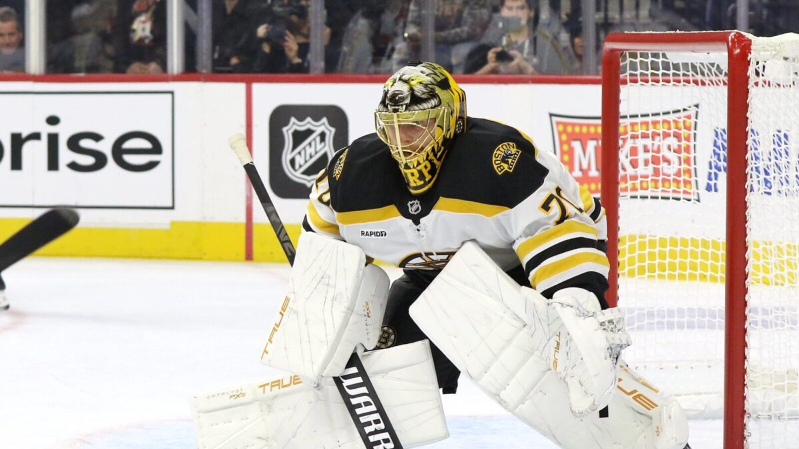 Bruins’ Goaltending Has Them Stuck Between a Rock and a Hard Place