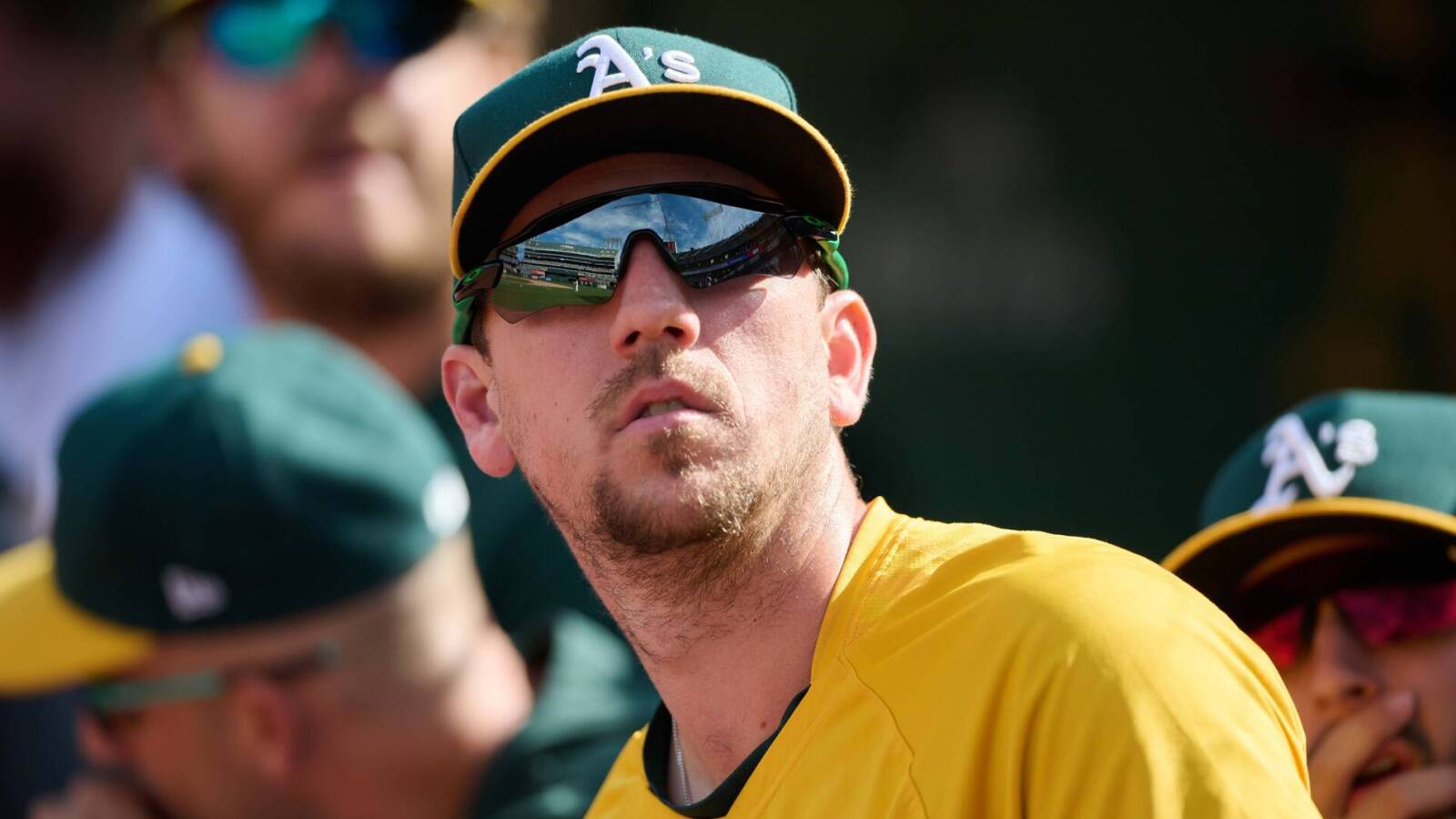 A's promote top catching prospect Shea Langeliers, release OF Stephen Piscotty