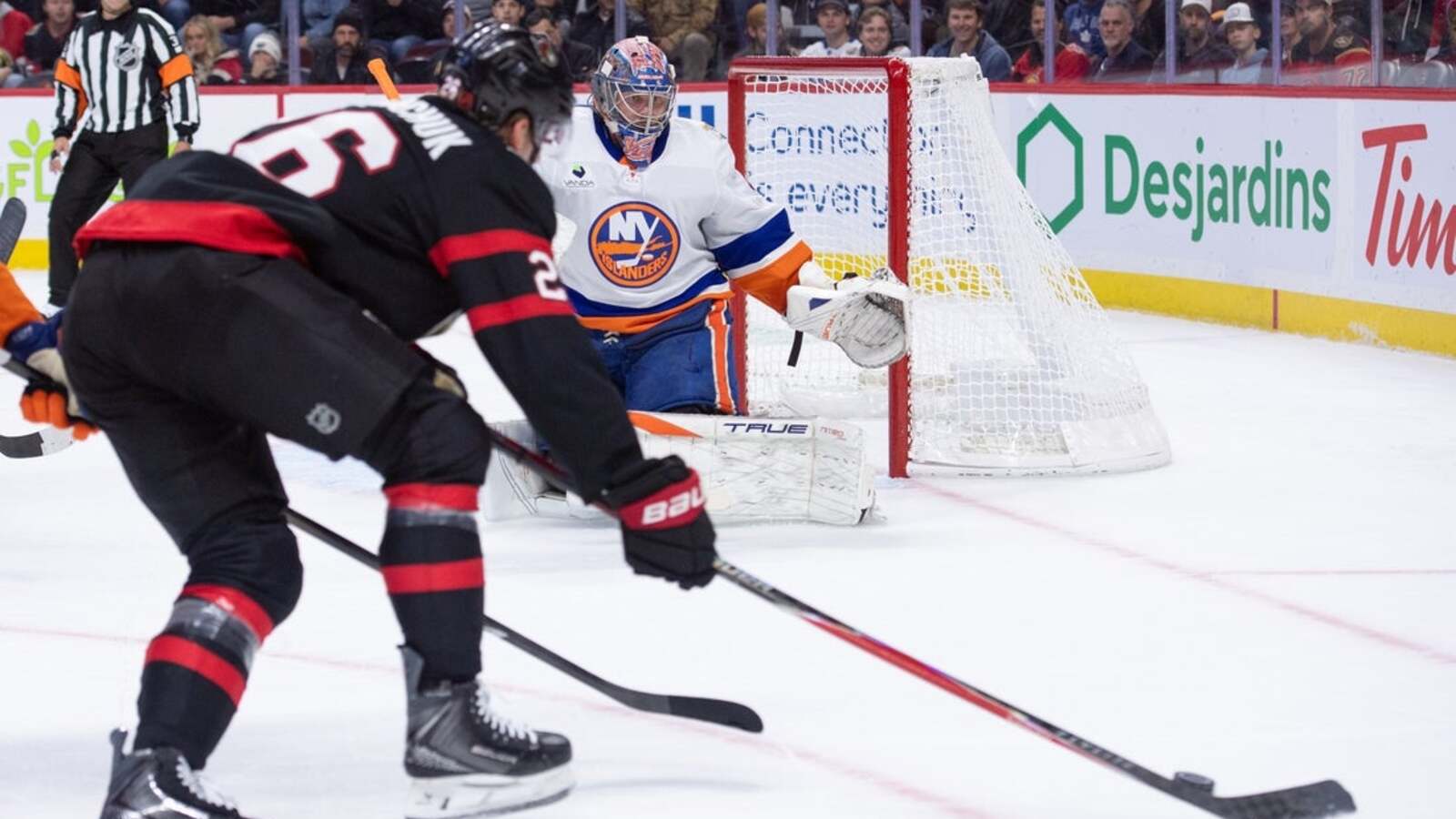 Shane Pinto lifts Senators past Islanders in shootout