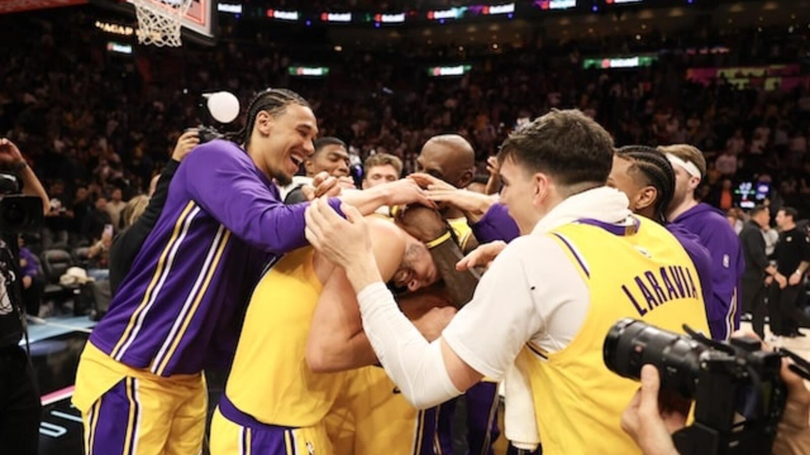 Luka Doncic: Seeing Lakers Teammates Celebrate 60-Point Game Makes My ...