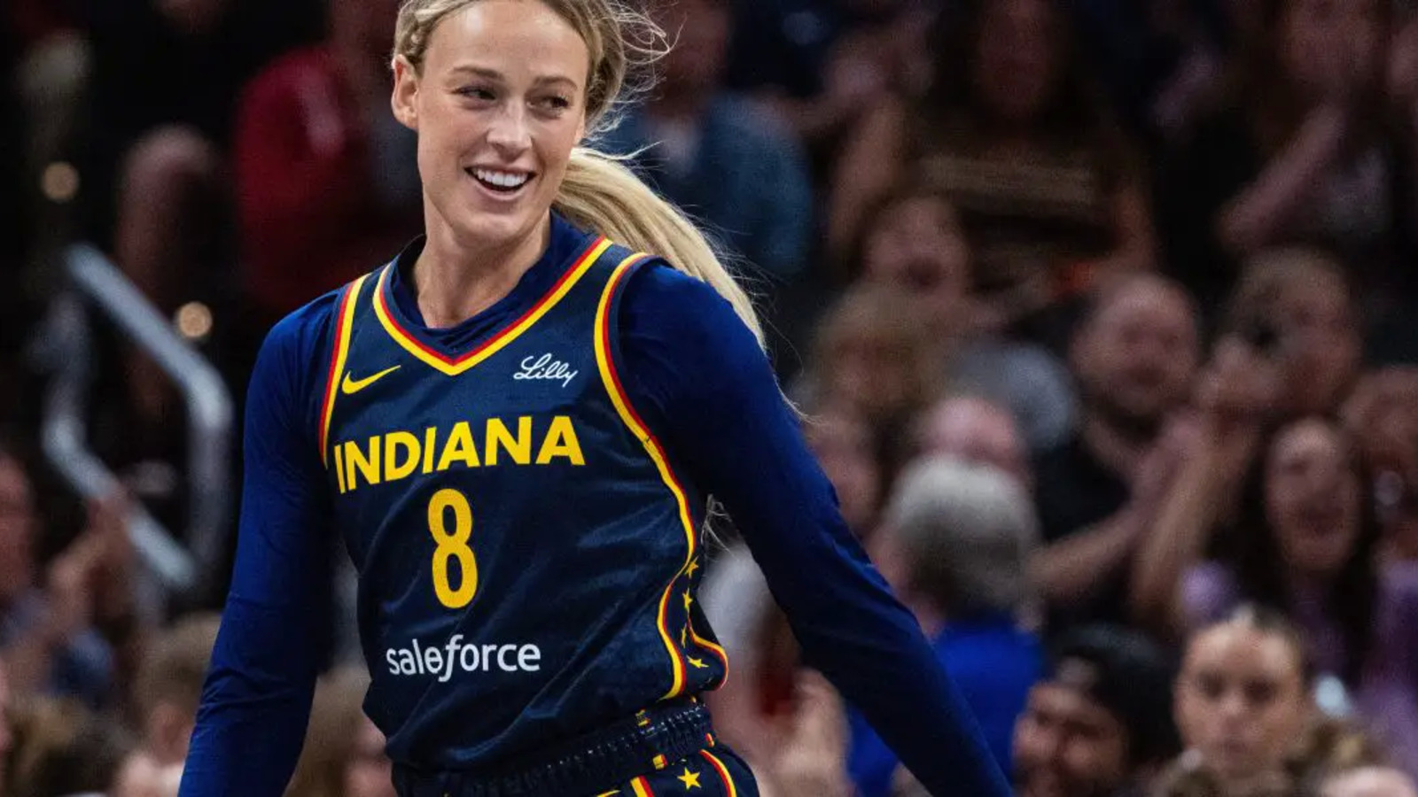 Indiana Fever star Sophie Cunningham makes personal request