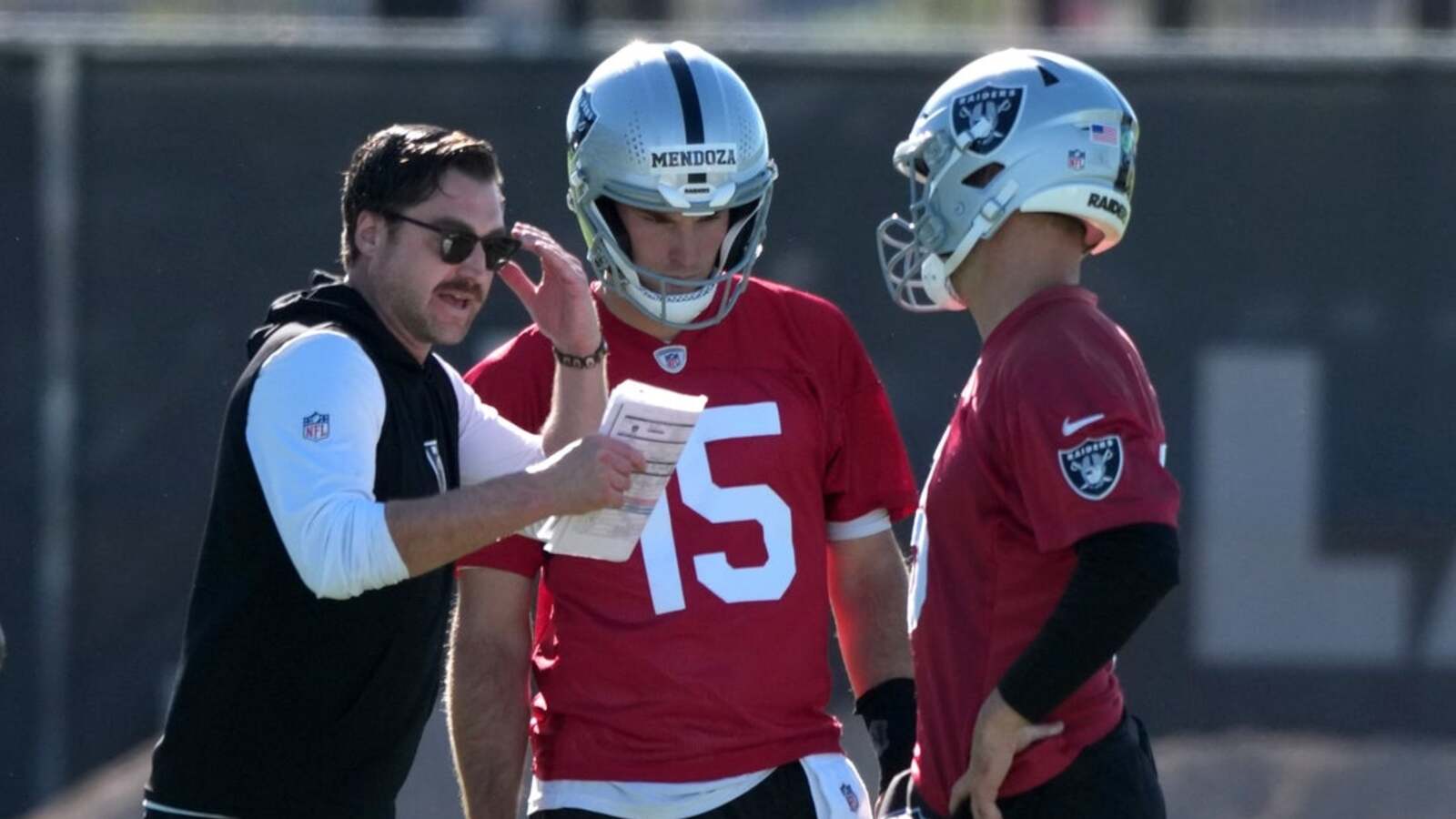 Raiders Coach Delays Decision on Starting Quarterback