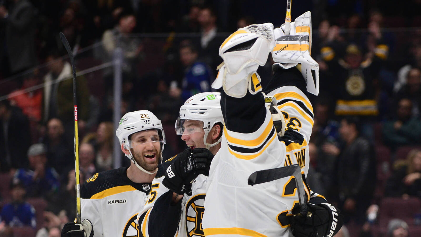 Bruins goalie Linus Ullmark scores goal against Canucks - Vimarsana News