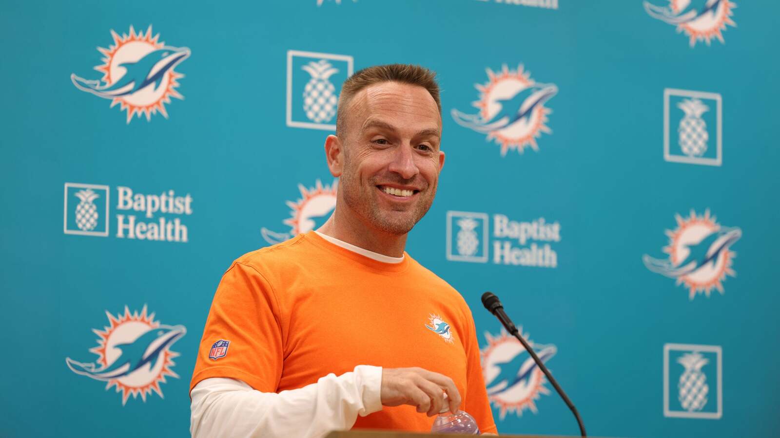 Everyone remembered their proverbial pencils for the first day of school at Miami Dolphins training camp