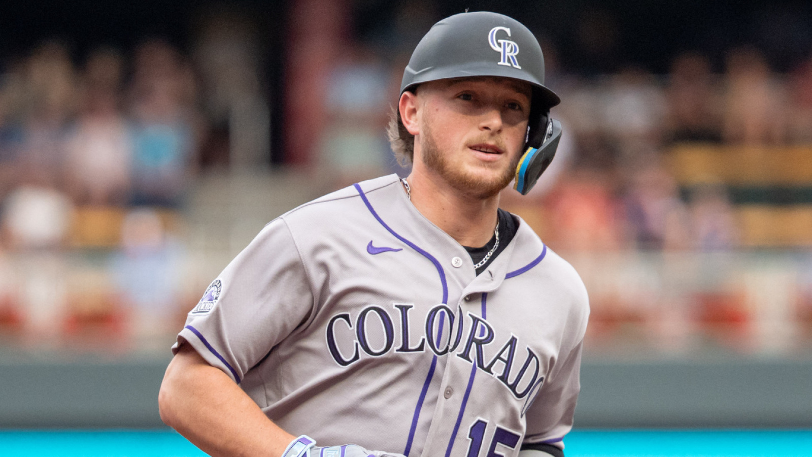 Hunter Goodman joins rare Rockies company with three-HR performance