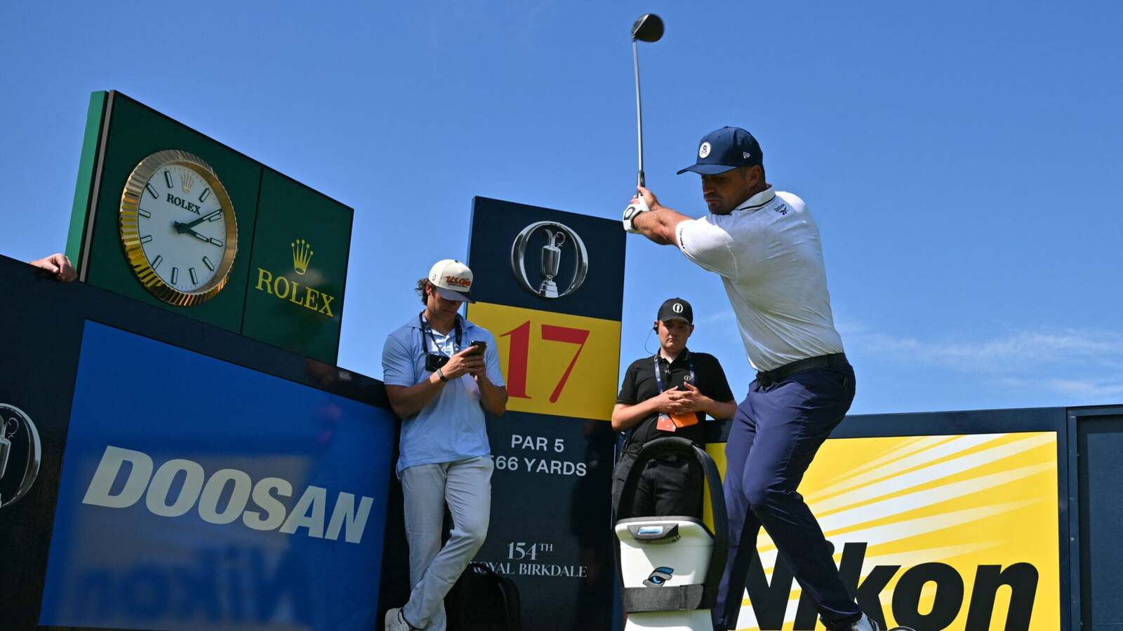 Sir Nick Faldo tells Bryson DeChambeau ‘he has zero clue' after his comments, ‘I'd say it to his face'