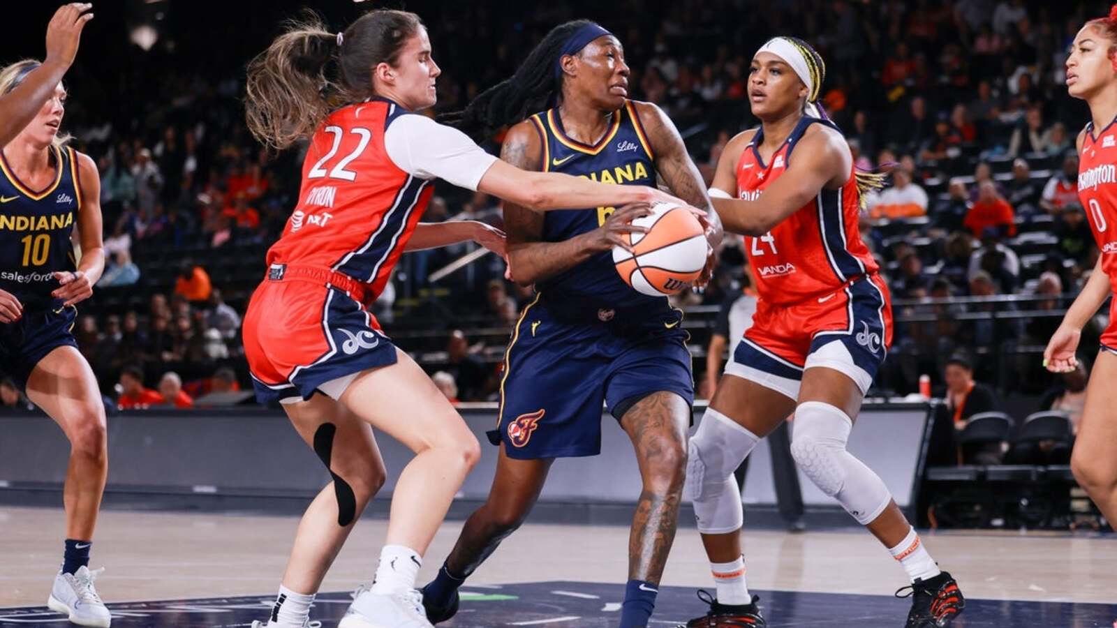 In first game without injured Caitlin Clark, Fever lose to Mystics