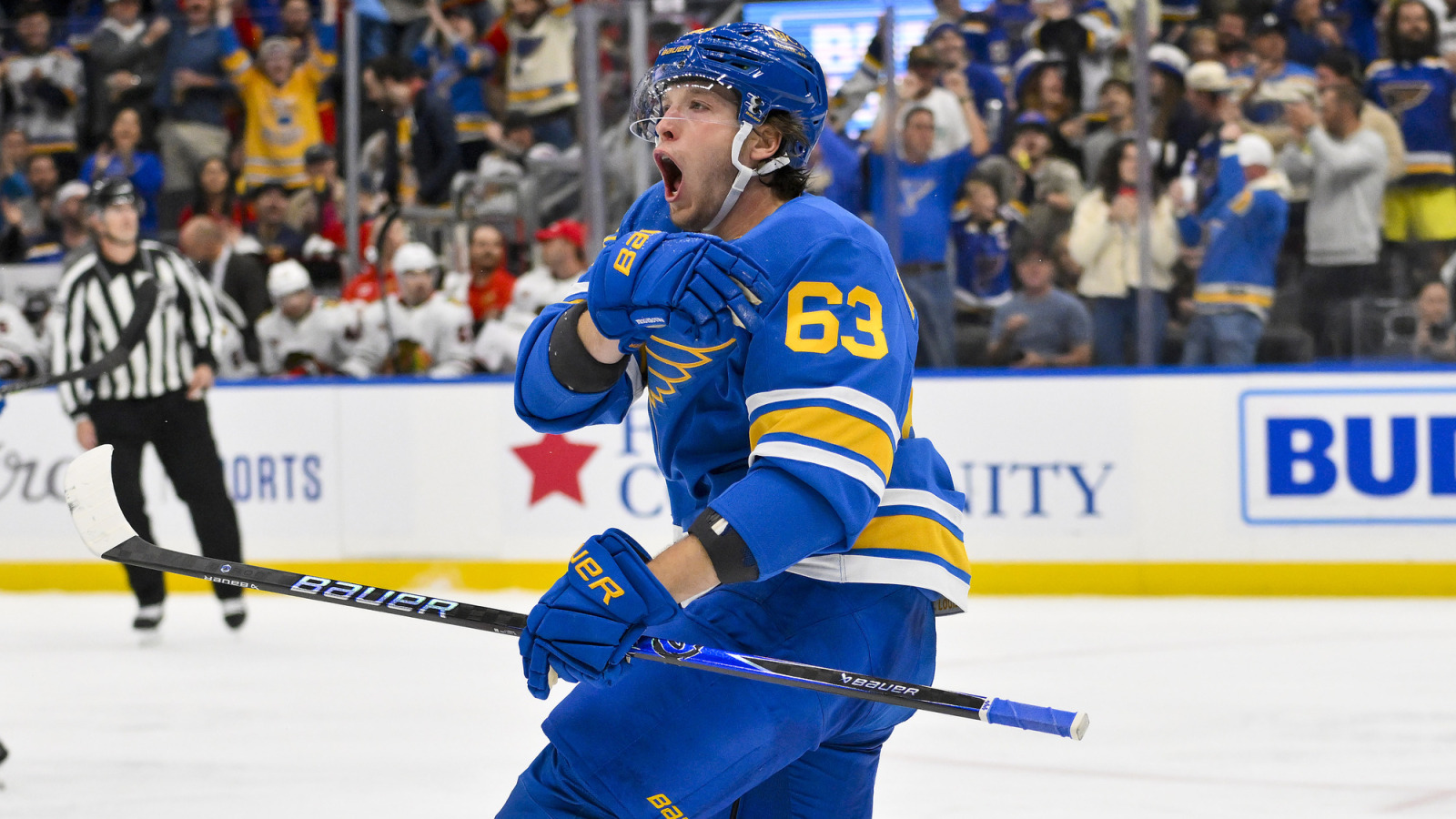 Blues activate left winger Jake Neighbours | Yardbarker