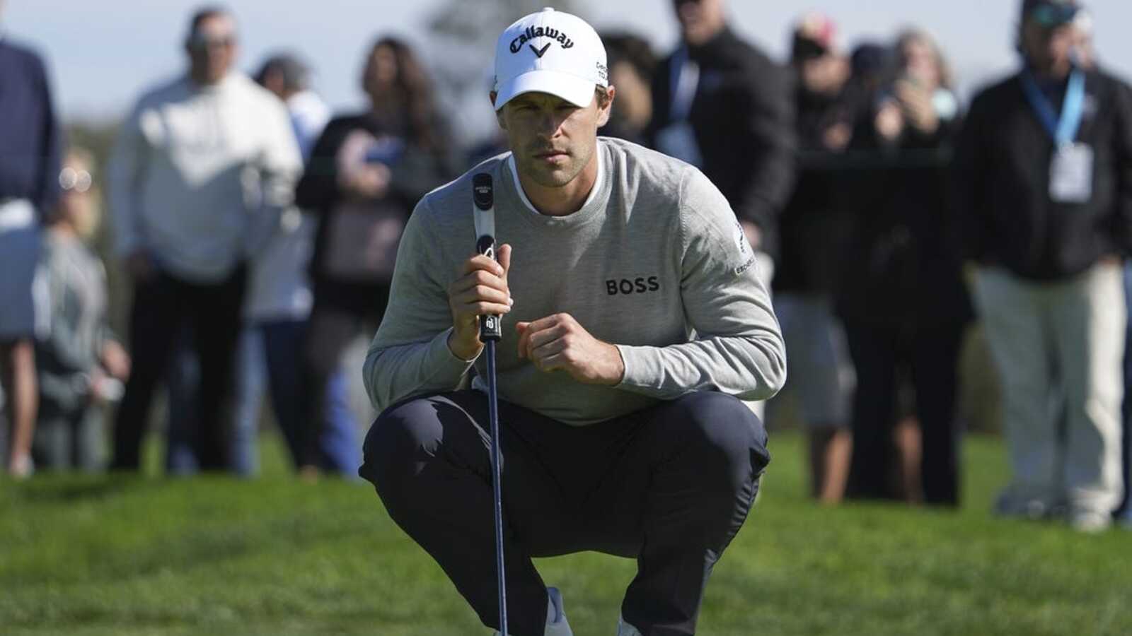 Birdie binge gives Thomas Detry early lead at Pebble Beach