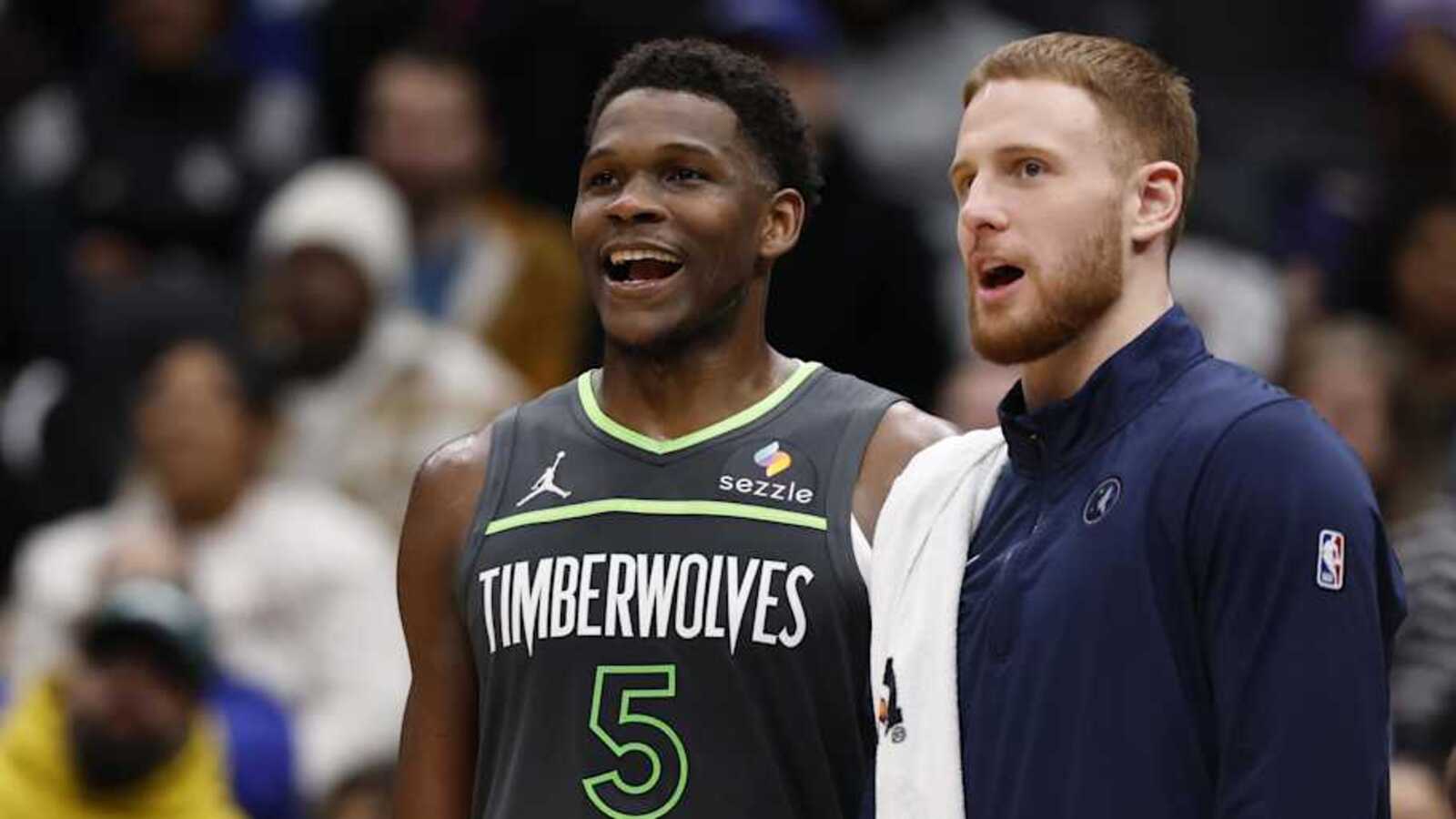 Wolves' Anthony Edwards, Donte DiVincenzo both good to go against ...