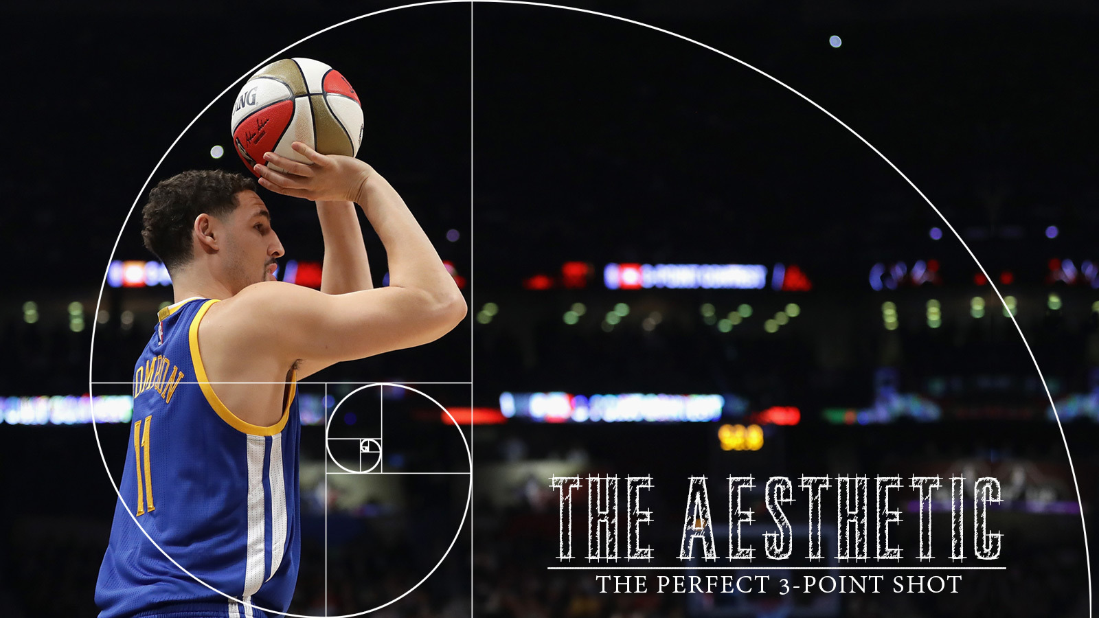 the aesthetic pushing the boundaries of the three pointer klay thompson shot form