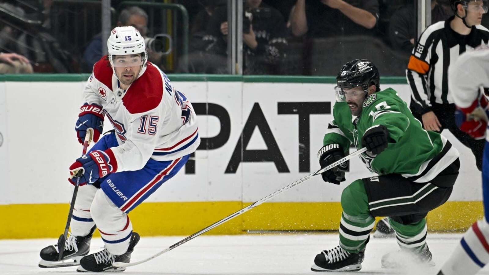 Cole Caufield, Alex Newhook double up as Canadiens trounce Stars