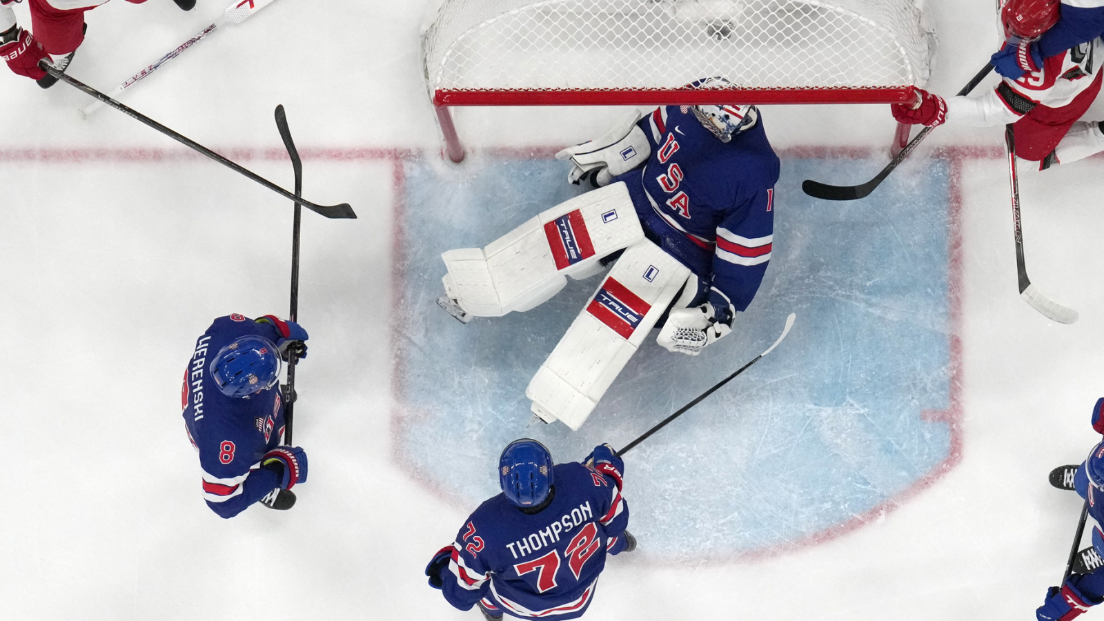 Jeremy Swayman breaks his silence on major blunder against Denmark