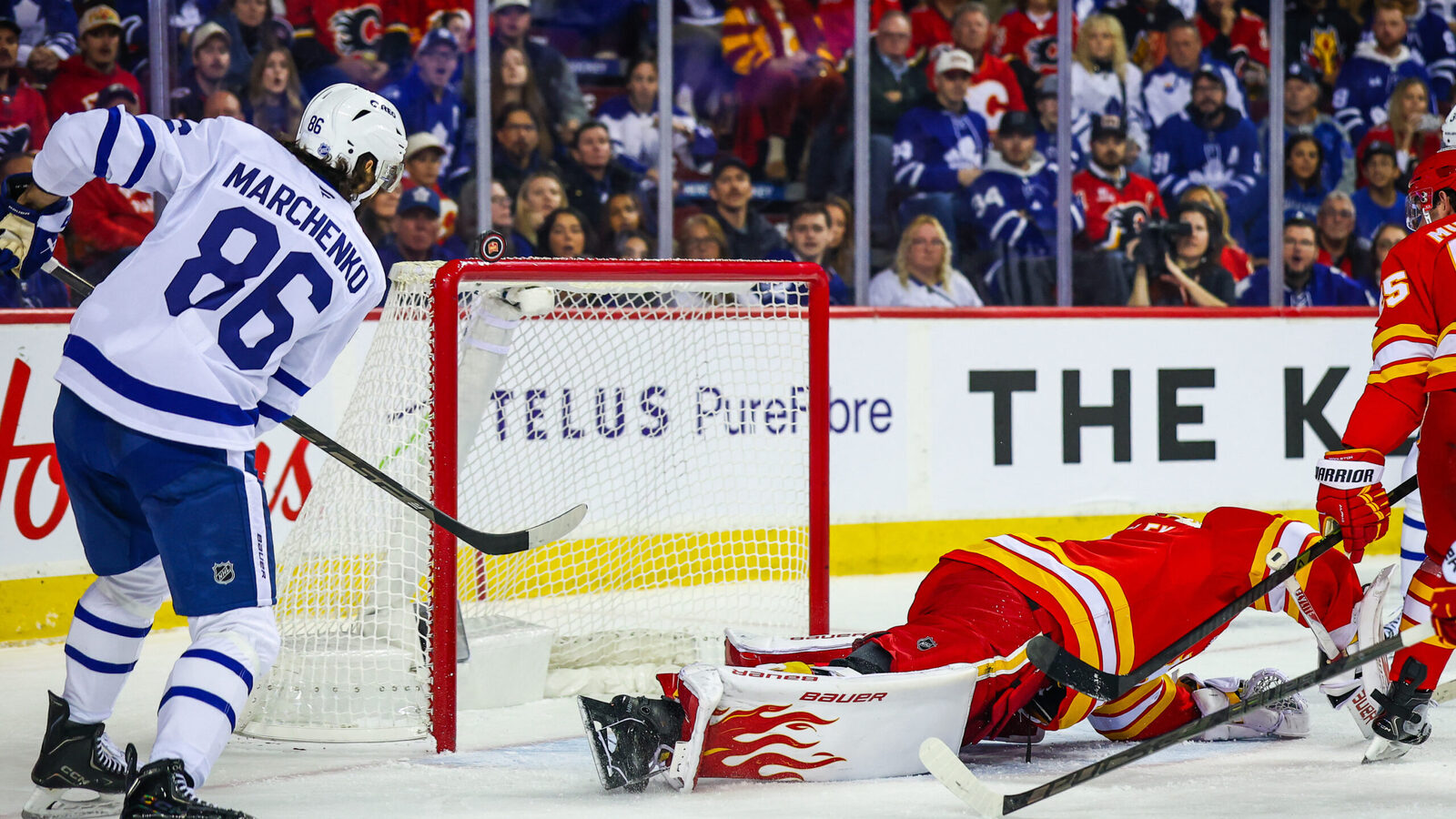 Offensively-challenged to start the season, Flames showed poise, confidence and swagger against Toronto
