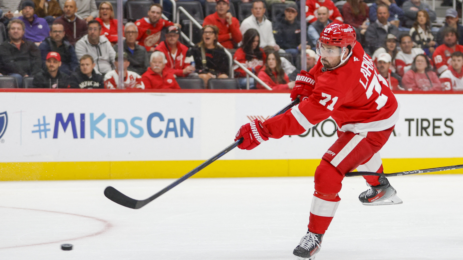 Chants for Dylan Larkin: ‘I found it embarrassing’