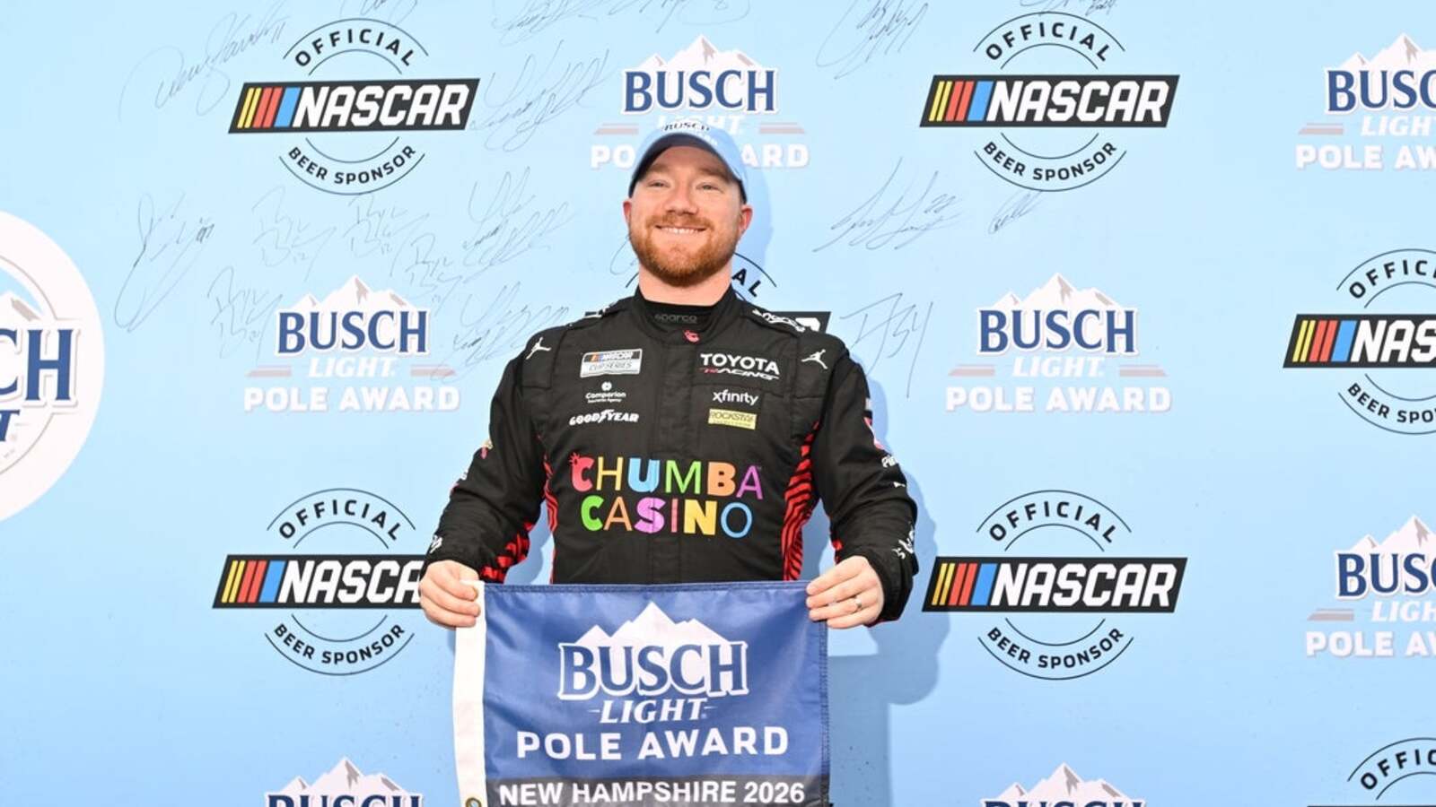 Tyler Reddick Secures Pole Position for Cup Race at New Hampshire
