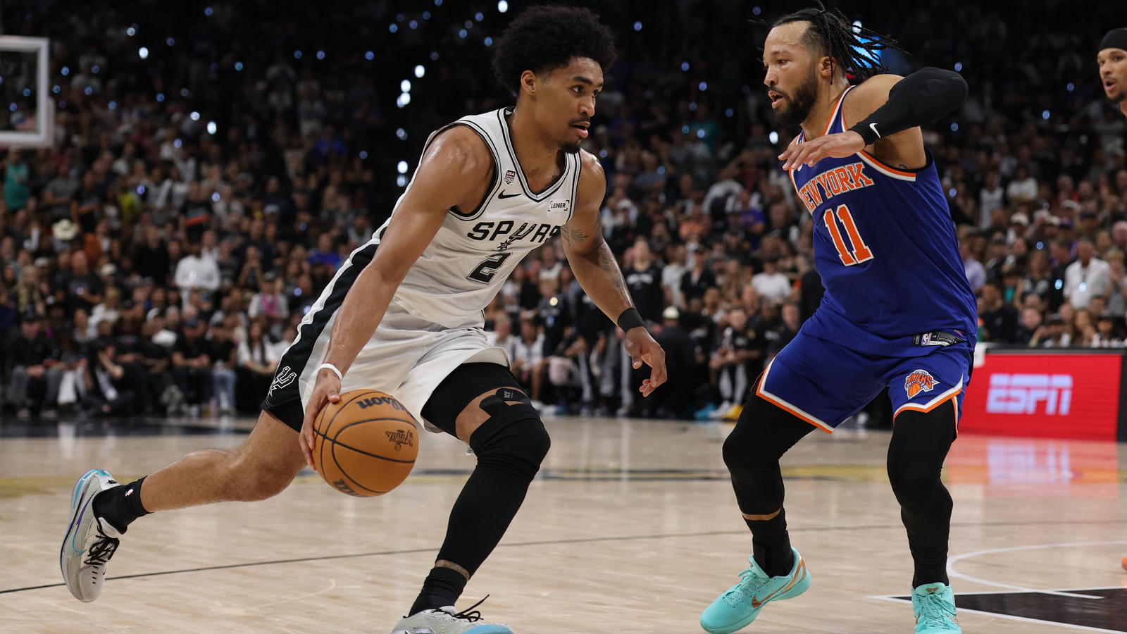 Spurs’ Dylan Harper jokes about bench role, but backcourt puzzle is real
