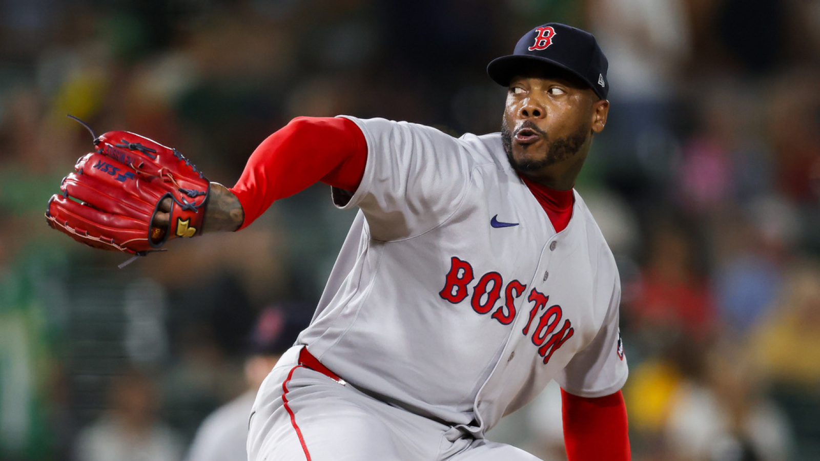 Red Sox closer Aroldis Chapman joins elite company with milestone save