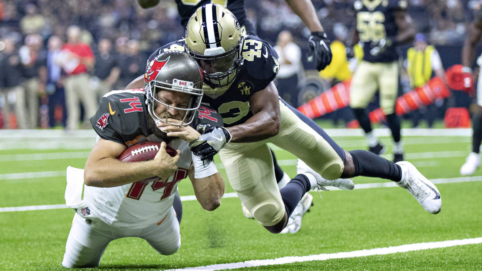 The 'Most receptions in an NFL game' quiz Yardbarker