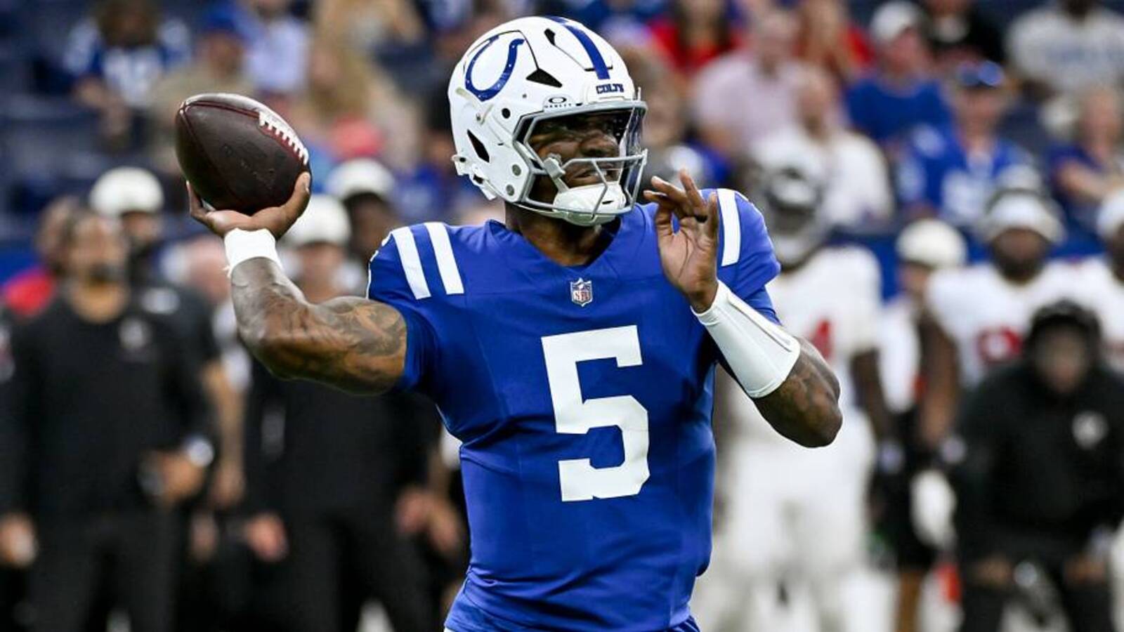 Colts' Anthony Richardson Sr. Reveals Emotions on Being Named QB2