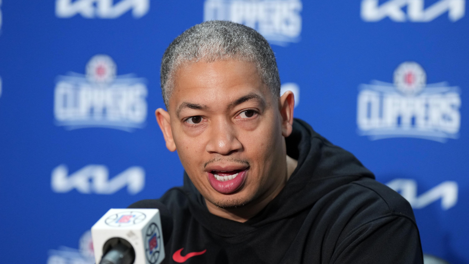 Clippers' Lue on Mann in James Harden trade rumors: 'T-Mann is