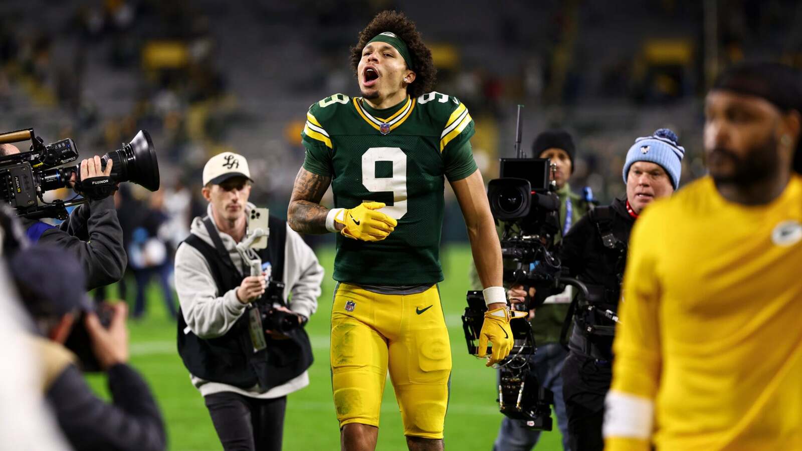 Christian Watson reveals why he was coughing up blood during Packers vs Panthers clash