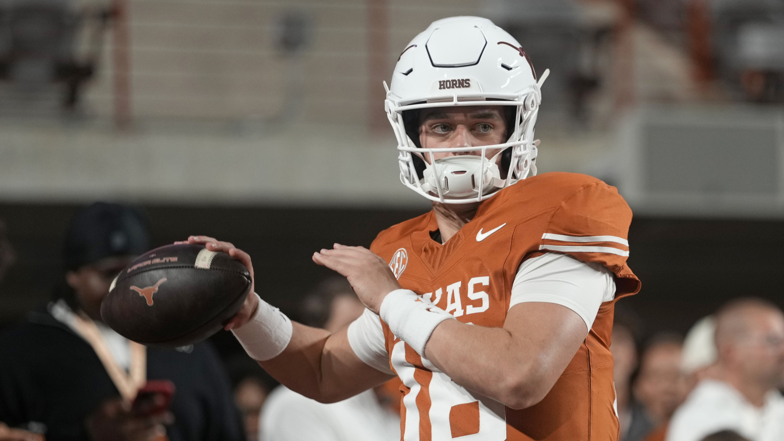 Texas QB Arch Manning opens up about offseason surgery ahead of open practice