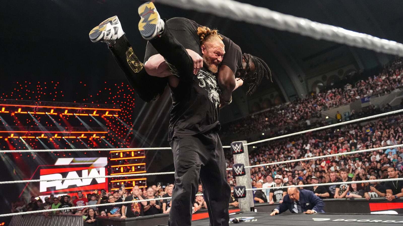 Brock Lesnar Announces Retirement from WWE After Loss to Oba Femi
