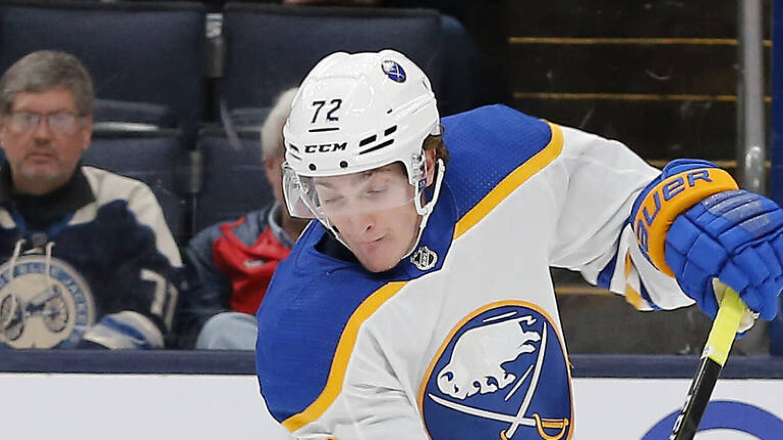 Watch Sabres' Tage Thompson posts sixpoint night, ties NHL record for