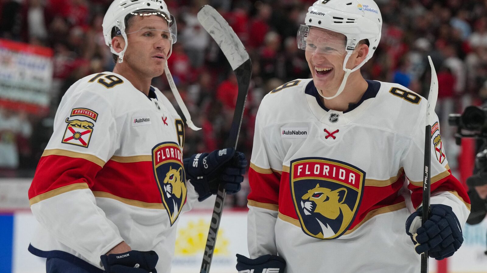 Brady Tkachuk finally settling in with Florida