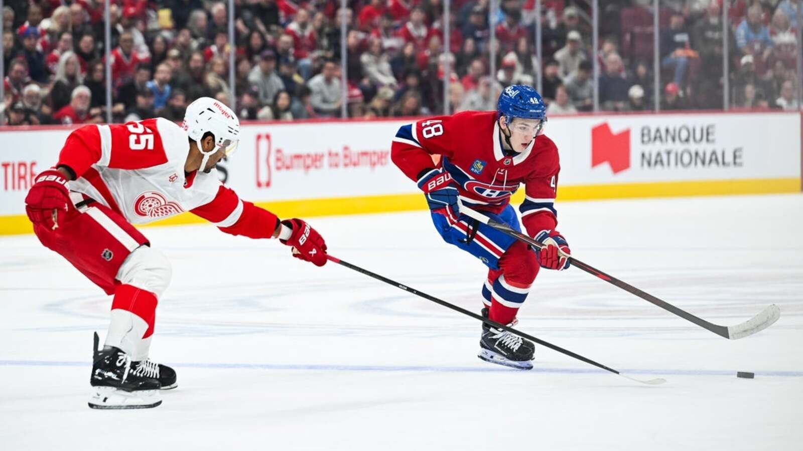 Canadiens blank Red Wings in rare 1-0 shootout victory